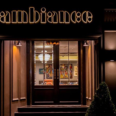 Ambiance Boutique Art Hotel Lahore Exteriér fotografie Entrance to the restaurant