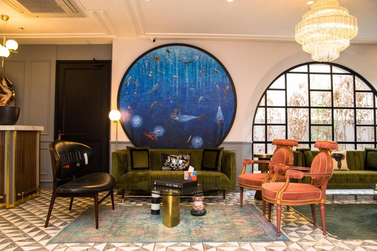 Ambiance Boutique Art Hotel Lahore Exteriér fotografie The lobby of the hotel