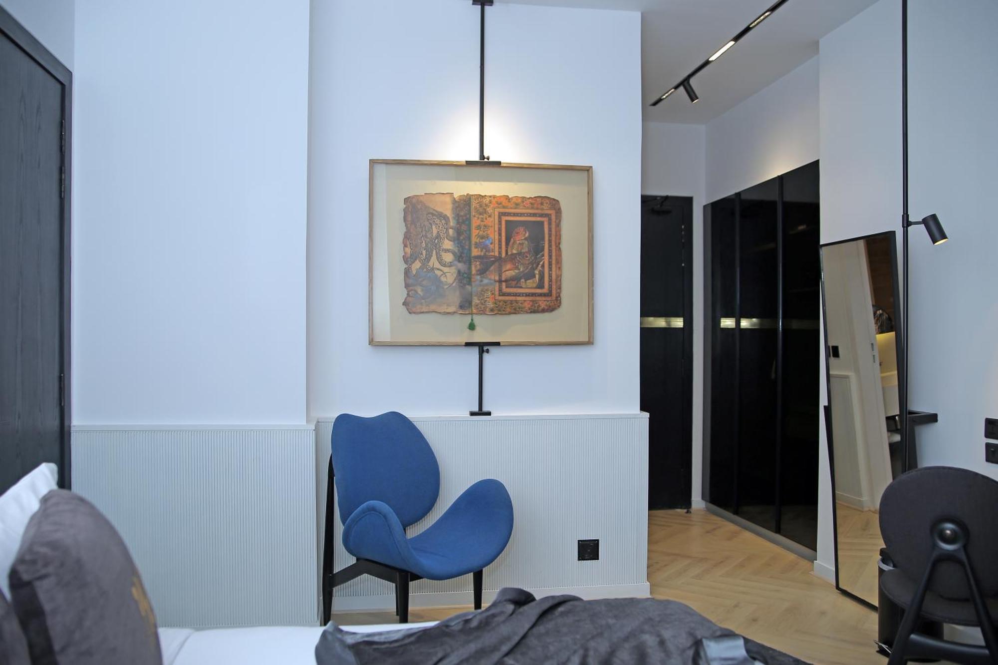 Ambiance Boutique Art Hotel Lahore Pokoj fotografie Track lighting