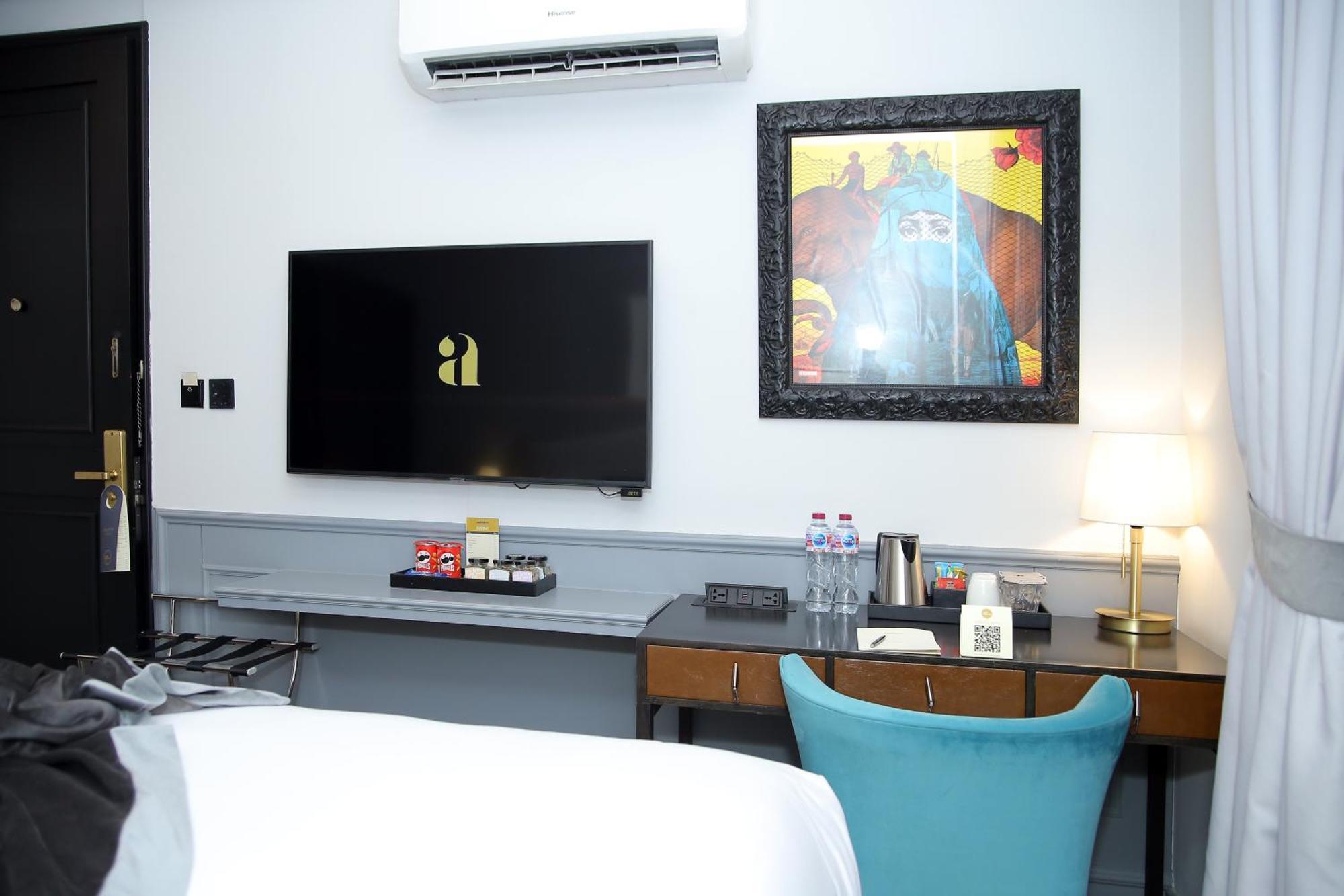 Ambiance Boutique Art Hotel Lahore Pokoj fotografie A room at the hotel